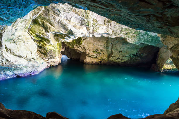 istock Grottoes Rosh - ha - Nikra - geological formation 1199452475