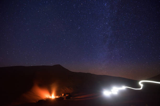 istock Campsite in Sahara, Morocco 1199454220