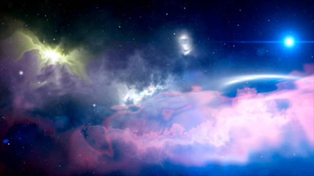 istock Abstract galaxy and nebula illustration 1199463702