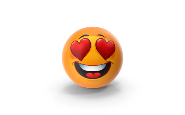 istock Cute Cartoon Style 3D Emoji Against White 1199464144