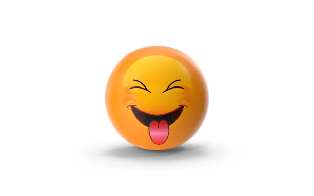 istock Cute Cartoon Style 3D Emoji Against White 1199464186