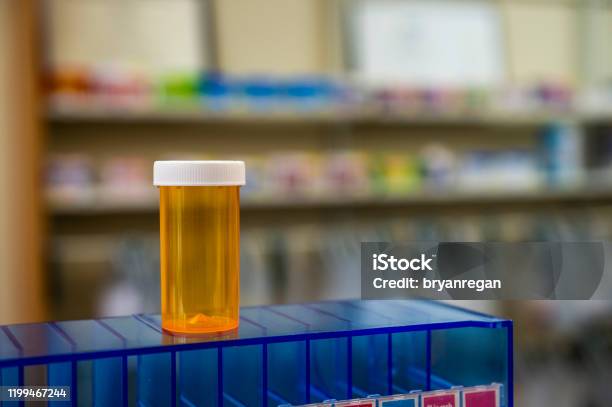 Medical Pill Bottle Stock Photo - Download Image Now - Pill Bottle, No People, Bottle
