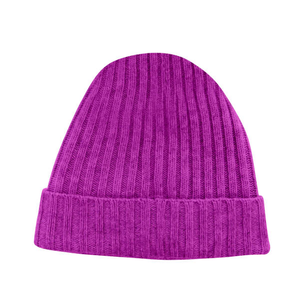 istock purple woolen knitted hat 1199468891