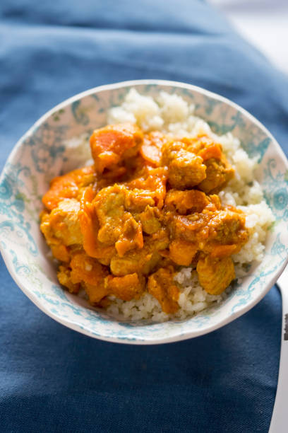 istock Turkey, pumpkin curry with rice 1199470490