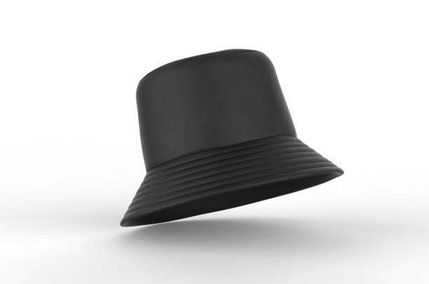 istock Blank Summer Fisherman Bucket Hat, 3d illustration. 1199472292