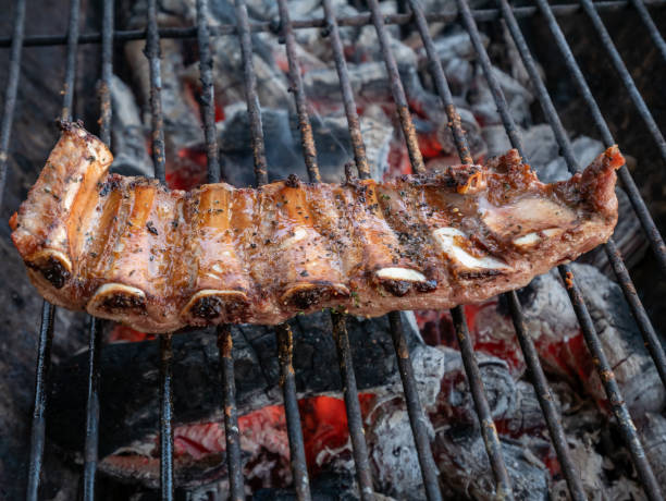 istock T-Bone Steak on Barbecue Grill. 1199472837
