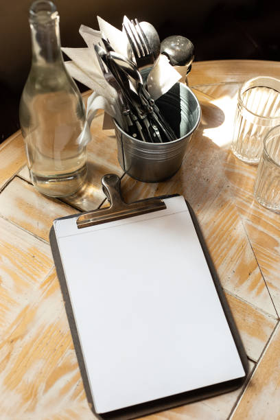 istock Blank sheet of paper on clipboard 1199474606