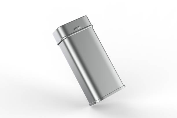 istock Blank mint tin container for branding and design. 3d render illustration. 1199475671