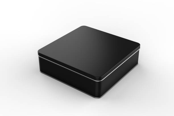 istock Blank tin container for branding and design. 3d render illustration. 1199475896