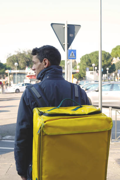 istock Food Delivery Man 1199487060