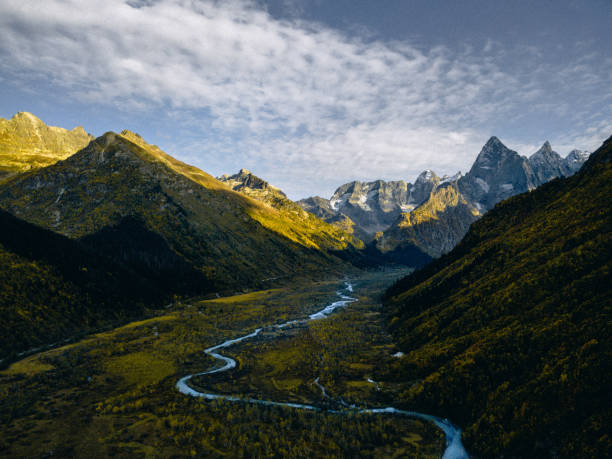 istock Mountain landscape in summer on a clear sunny day. 1199488365