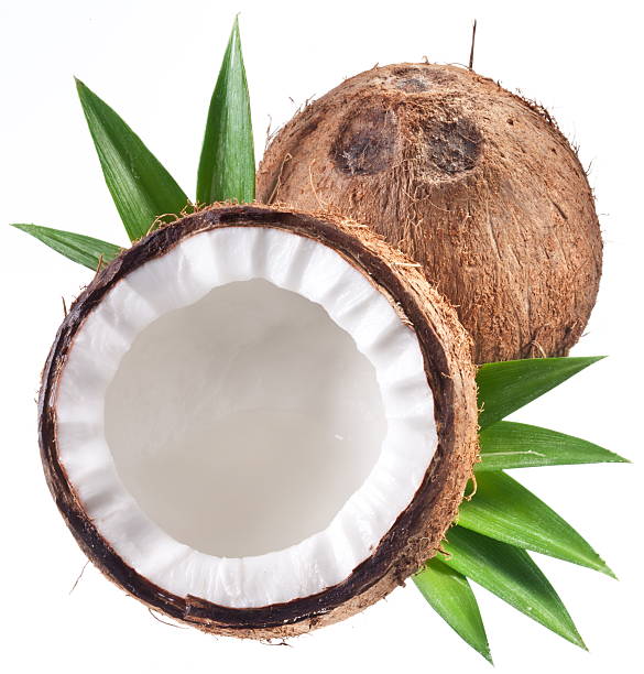 istock A whole and an opened coconut milk 119949196