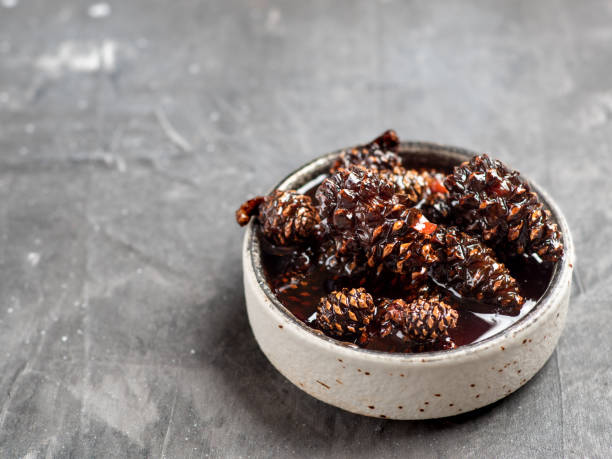 istock Jam with baby pine cones 1199494735