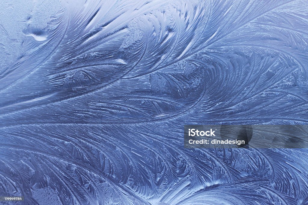 ice pattern on glass  Abstract Stock Photo