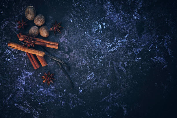 anise and cinnamon stick