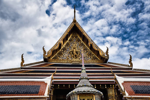 istock Characteristics of traditional Thai architecture 1199501365