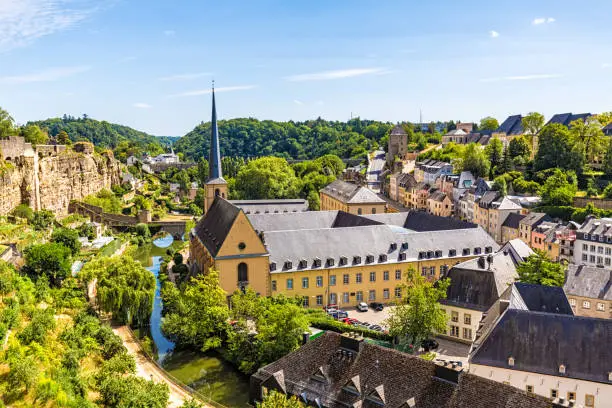 Luxembourg with church