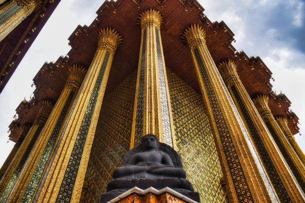 istock Characteristics of traditional Thai architecture 1199503721