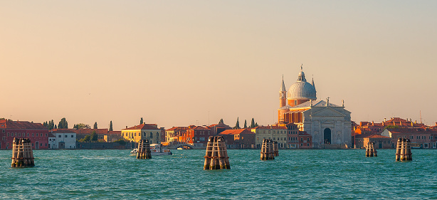 Sunset in Murano Island, Venice, Italy
