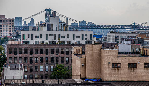 New York Scenes - Brooklyn, Williamsburg Views stock photo