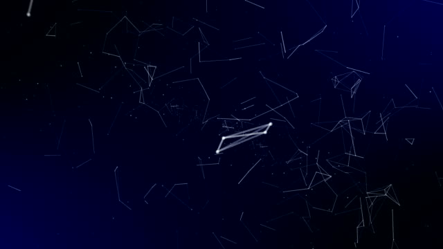 Abstract plexus animation background with text TAX DAY