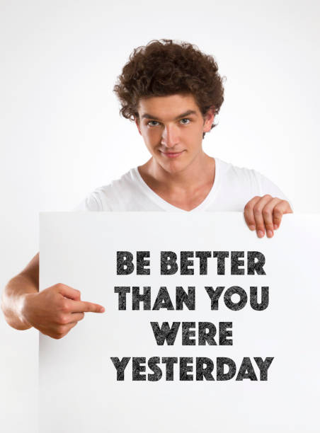 istock Be Better Than You Yesterday Quote 1199509671