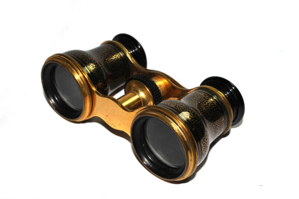 istock Vintage Antique Ornate Binoculars For the Opera On White Background 1199510517