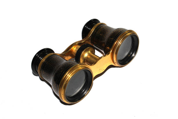 istock Vintage Antique Ornate Binoculars For the Opera On White Background 1199510520