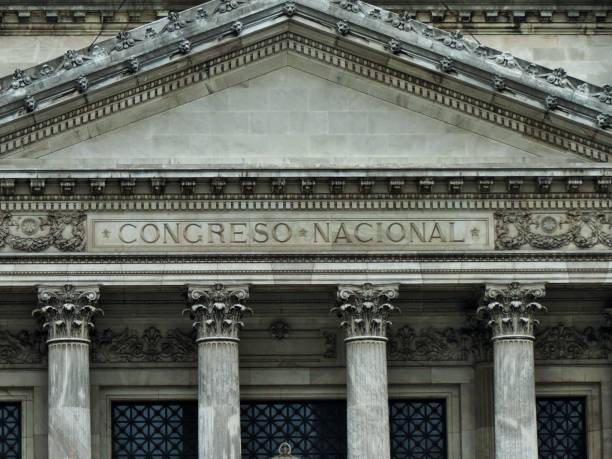istock The Argentine National Congress Palace architectural design. 1199515035