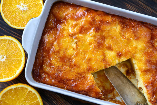 istock Portokalopita orange cake 1199515049