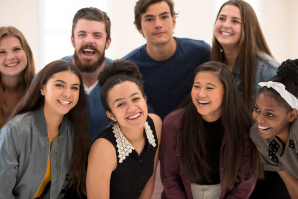 istock Multi-ethnic University Students Portrait stock photo 1199515364