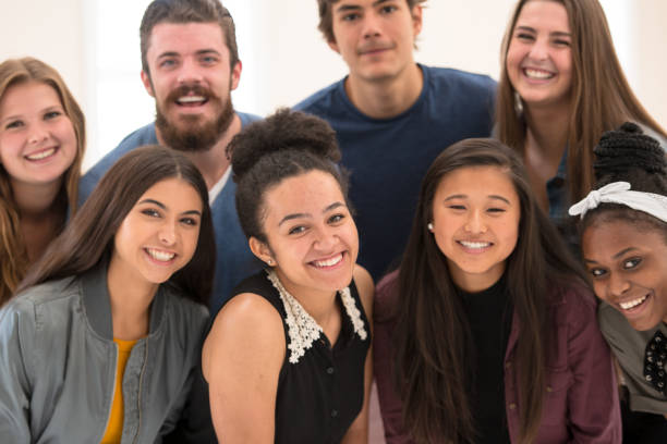 istock Multi-ethnic University Students Portrait stock photo 1199515366
