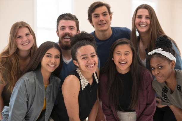istock Multi-ethnic University Students Portrait stock photo 1199515369