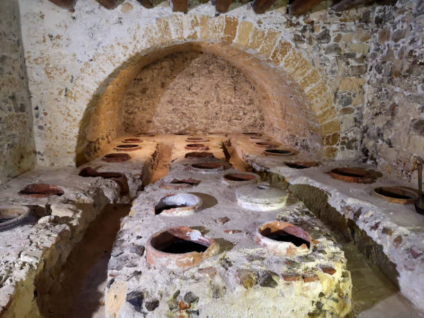 istock Medieval lavatory Cefalino river in Cefalu, Sicily 1199525539