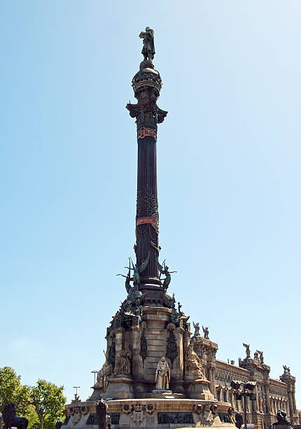 istock Barcelona - Column of Christopher Columbus 119952565