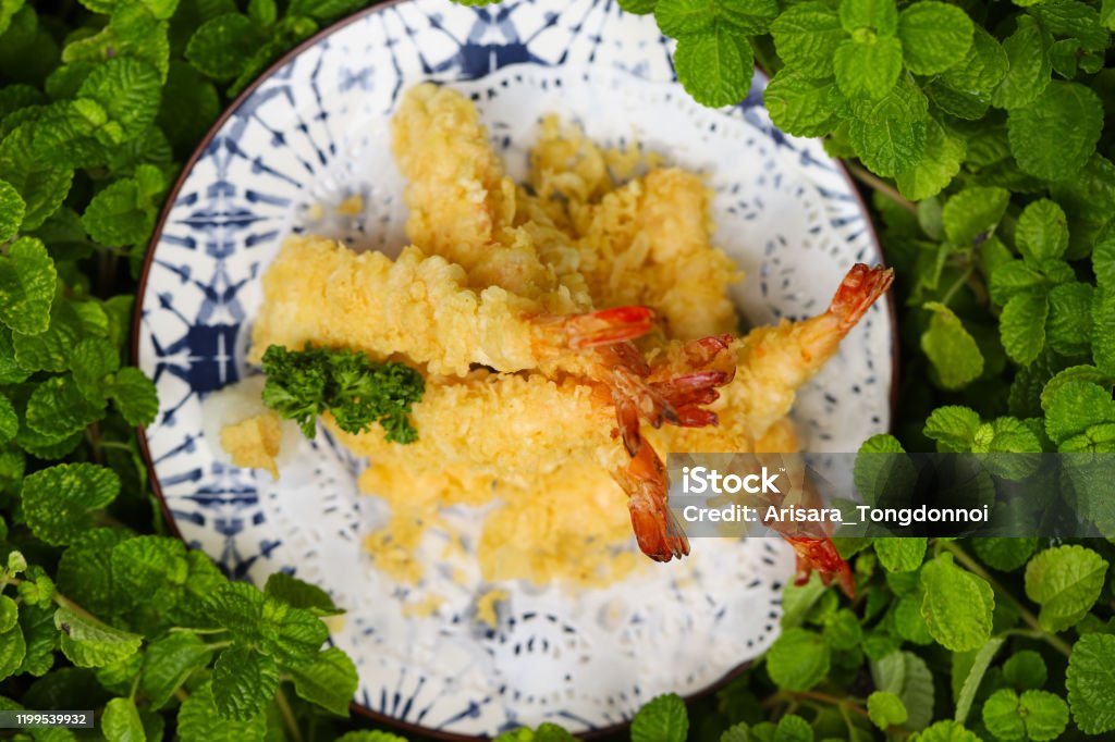 Crispy Fried Shrimp Tempura Shrimp Tempura Japanese National Food