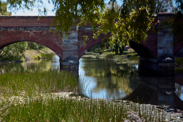 istock Historical bridge in Campbelltown, Tasmania 1199546739