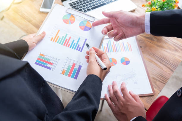 istock Business team present,professional investor working 1199549089