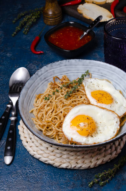 istock Wholegrain pasta with minced meat 1199554131
