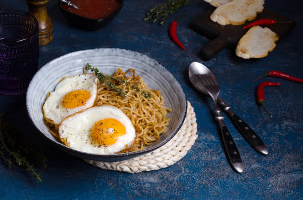istock Wholegrain pasta with minced meat 1199554138