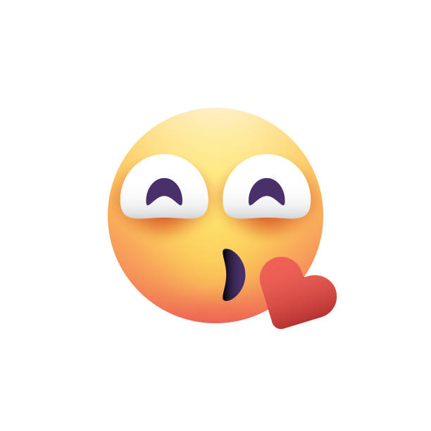 istock Emoticon cute design realistic colors and shades 1199564431