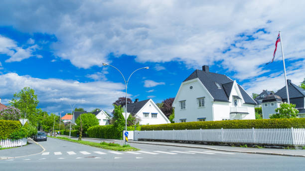 istock Houses in Oslo, Norway 1199564611