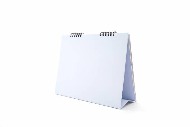 istock Blank paper desk spiral calendar. 1199567586