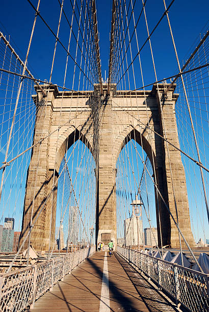 istock Manhattan Brooklyn Bridge closeup 119957445