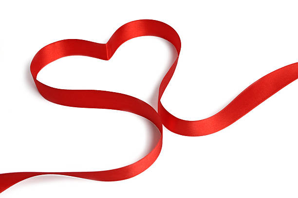 istock Heart from ribbon 119957918