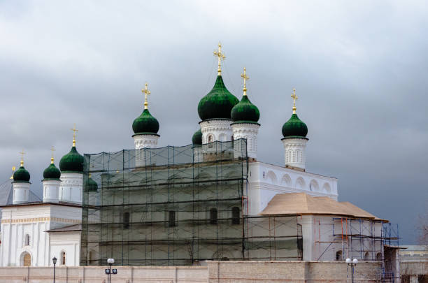 Trinity Cathedral of the Astrakhan Kremlin. Astrakhan, Russia