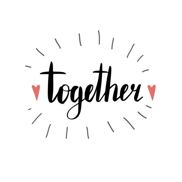 560+ Forever Together Handwritten Lettering Stock Photos, Pictures ...