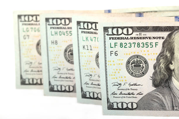 istock Macro shot of a 100 dollar 1199589469