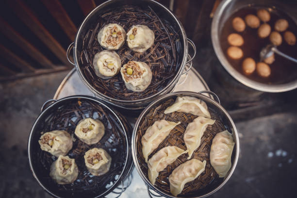 istock Delicious traditional chinese dumplings 1199590946