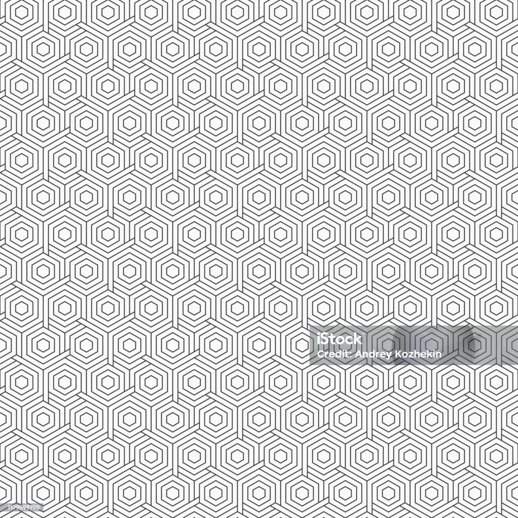 Linear Style Pattern Tileable Abstract Seamless Pattern Striped Linear Geometric Tiles With Triple ...